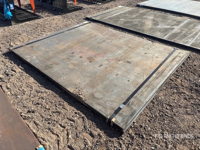 2025 Kit Containers Steel 6 ft x 7 ft 8 in 3/4 in Plaques d'acier (Unused)