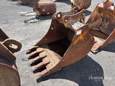 34 in Excavator Bucket