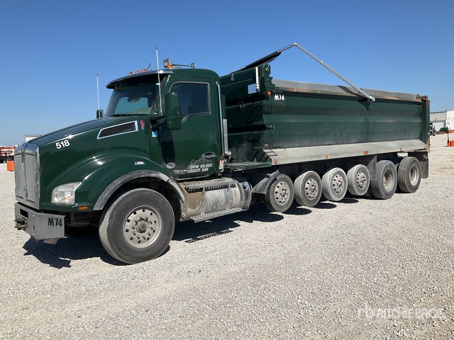 2019 Kenworth T880 14x4 Six Axle Dump Truck