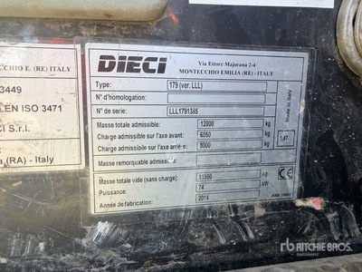 2014 Dieci Icarus 40.17 Chariot Telescopique Telehandler