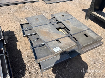 Quantity of (10) 2025 Kit Containers QT-F-BLANK إطار شوكي (Unused)