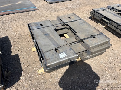 Quantity of (10) 2025 Kit Containers QT-F-BLANK إطار شوكي (Unused)