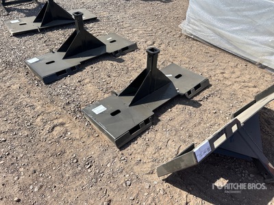 2025 Kit Containers QT-TM 2 in Skid Steer Hitch Receiver (Unused)