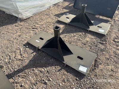 2025 Kit Containers QT-TM 2 in Skid Steer Hitch Receiver (Unused)