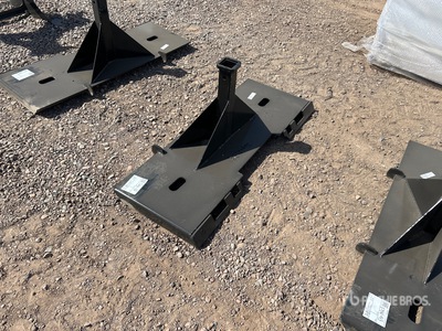 2025 Kit Containers QT-TM 2 in Skid Steer Hitch Receiver (Unused)