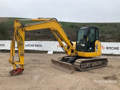 2022 Komatsu PC80MR-5 Escavatore cingolato
