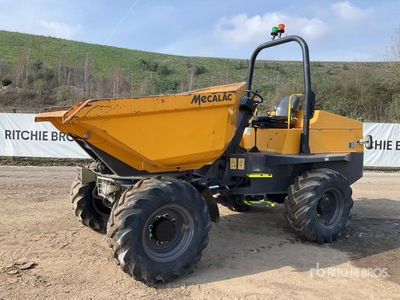 2018 Mecalac 6 ton 4x4 Swivel Dumper