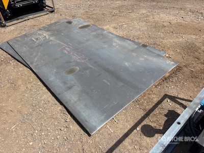 Quantity of (2) 2025 Kit Containers 7 ft 10 in x 4 ft 11 in 3/4 in Steel Plates (Unused)