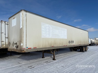 1991 Fruehauf 48 ft x 102 in T/A Rimorchio furgonato
