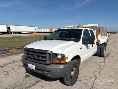 1999 Ford F-450 4x4 Crew Cab الكابينة والهيكل