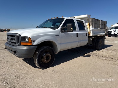 1999 Ford F-450 4x4 Crew Cab 2-Achs Kipper-Lkw
