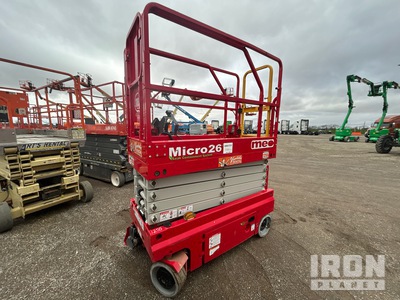 2024 MEC Micro26 Electric Scissor Lift