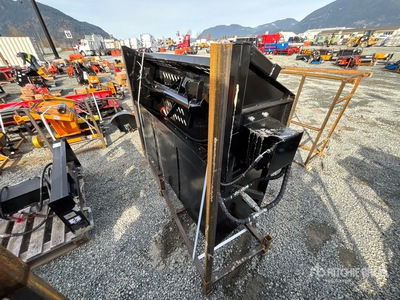 2026 GIYI GY-RR78 78 in Skid Steer Rock Rake スキッドステア付属部品 (Unused)