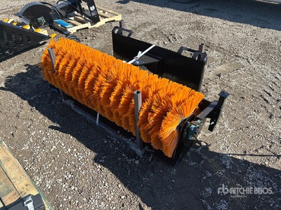 2026 GIYI GY-SE61 61 in Skid Steer Broom (Unused)