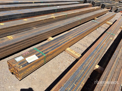 Quantity of 2025 Kit Containers 8ga Wall 2.5 in x 2.5 in Steel Tube Materiale edile (Unused)