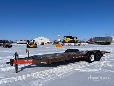 2022 Brandt 22 ft T/A Equipment Trailer