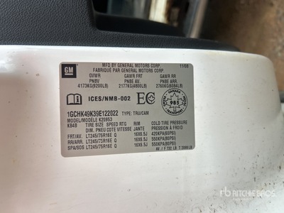 2009 Chevrolet Silverado 2500HD 4x4 Extended Cab Pickup