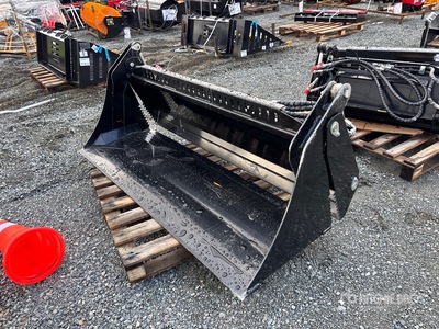 2026 GIYI GY-KH72F 72 in Multi-Purpose Skid Steer Bucket (Unused)