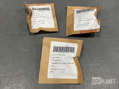(100) CME Arma NAS594-16 Tube Coupling Inverted Nuts