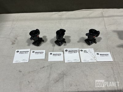 (42) Manfrotto 496RC2 Compact Ball Tripod Heads