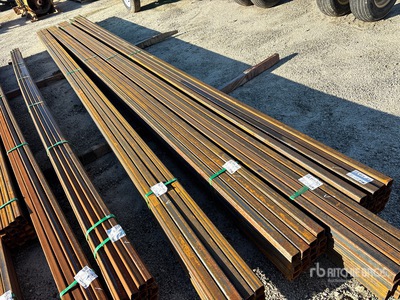 Quantity of (16) 24 ft 2x2 in Square Tubing