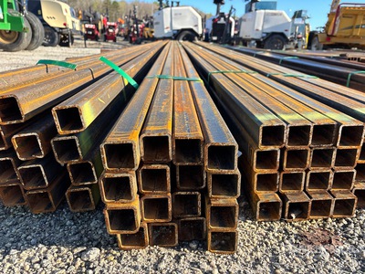 Quantity of (16) 25 ft 2x2 in Square Tubing