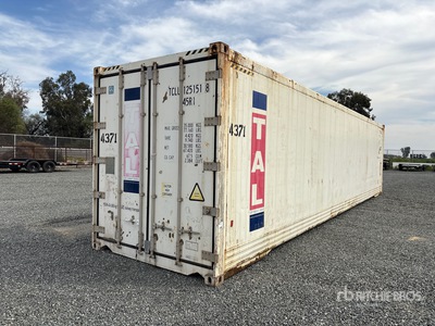 2012 40 ft High Cube Refrigerated Storage Container