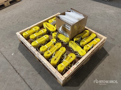 Quantity of (16) Flatbed Straps (Unused)