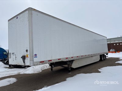2015 Utility VS2DX 53 ft x 102 in T/A Van Trailer