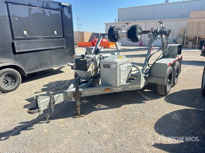 2022 Larson Cable Trailers 7500G T/A Haspelanhänger