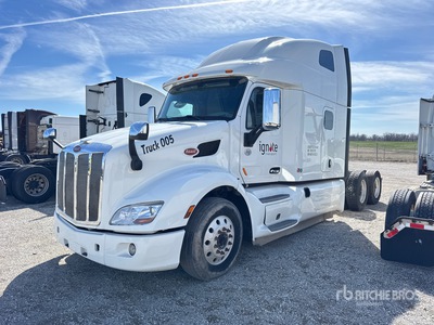 2021 Peterbilt 579 6x4 6x4 Cabina con cuccetta per trattore stradale