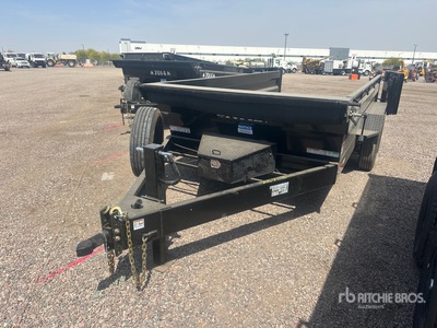 2026 Industrias America 7014R 14 ft T/A Tipping Utility Trailer (Unused)