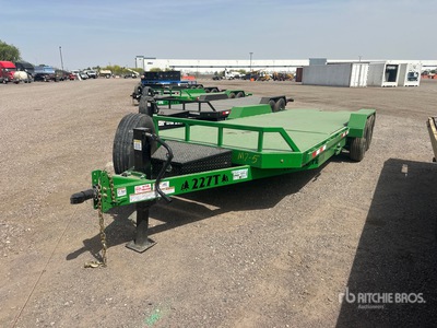 2026 Industrias America 227T 22 ft T/A Tilt Deck Trailer (Unused)