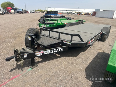 2026 Industrias America 227T 22 ft T/A Tilt Deck Trailer (Unused)