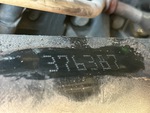 Frame Stamp Serial Number/VIN Photo