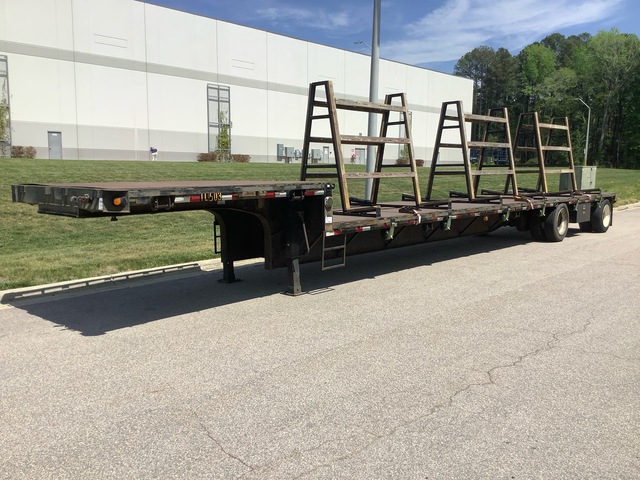 1995 Great Dane GPDWSAR-248 20000 lb 48 ft T/A Step Deck Trailer