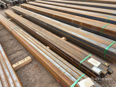 Quantity of 2025 Kit Containers 8ga Wall 2.5 in x 2.5 in Steel Tube (Unused)