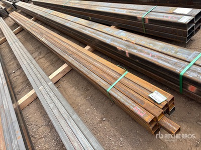 Quantity of 2025 Kit Containers 8ga Wall 2.5 in x 2.5 in Steel Tube (Unused)