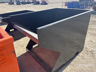 2025 Kit Containers 2YFT-SST 2 CY. Skid Steer Dump Hopper (Unused)