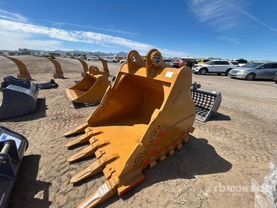 2026 Warrior WBSRC30-1500 59 in Digging Excavator Bucket - Fits Cat 336 / 30 - 35 ton (Unused)