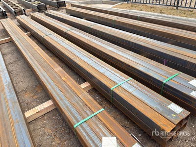 Quantity of 2025 Kit Containers 1/8 in Wall 4 in x 4 in Steel Tube (Unused)