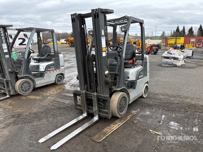 2010 Nissan MCP1F2A25LV 4400 lb Cushion Tire Forklift