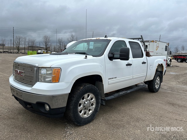 2012 GMC Sierra 2500 2012 GMC Sierra 2500 Sle 4X4 Crew Cab Pickup