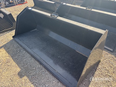 2025 Kit Containers QT-SNB-84 84 in 84 in. Snow/Litter Skid Steer Bucket (Unused)