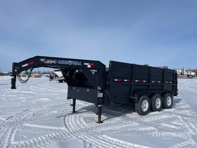 2016 Load Trail GD8316073 16 ft Tri/A End Dump Trailer