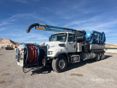 Vactor 2112P-16 on 2014 Freightliner 114SD 6x4 Camion pelleteuse sous vide