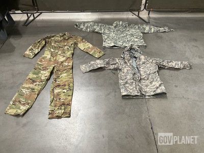 (6) Pairs of Mechanic’s Coveralls, (11) Wet Weather Jackets & Assorted Items