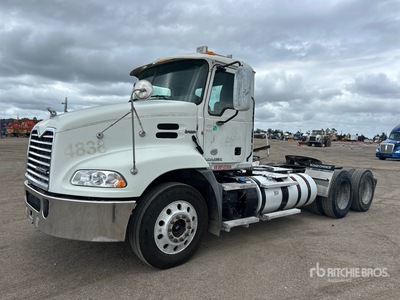 2014 Mack CXU613 6x4 6x4 T/A Day Cab Truck Tractor