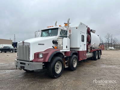 2007 Kenworth T800 8x4 Twin-Steer Camion excavateur par aspiration