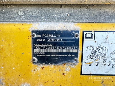 2015 Komatsu PC360LC-11 Rupsgraafmachine